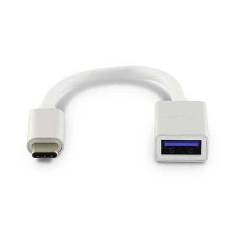 LMP adaptér USB-C to USB-A - Silver Aluminium