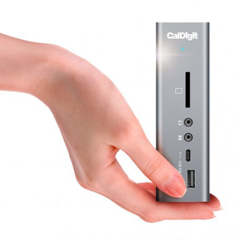 CalDigit Thunderbolt Station 3 Plus with 0,7m Thunderbolt 3 cable