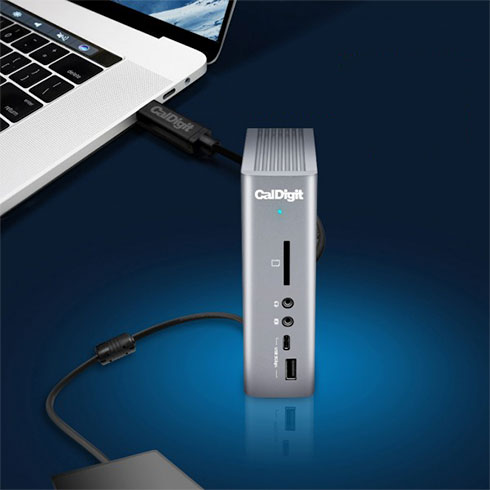 CalDigit Thunderbolt Station 3 Plus with 0,7m Thunderbolt 3 cable