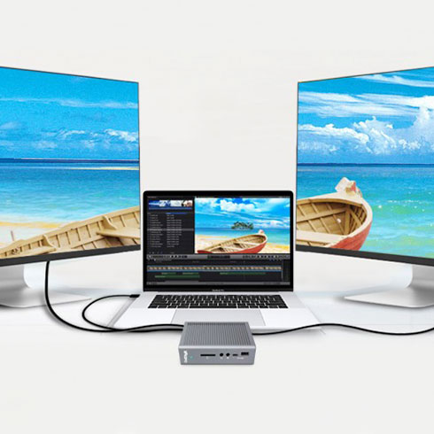 CalDigit Thunderbolt Station 3 Plus with 0,7m Thunderbolt 3 cable