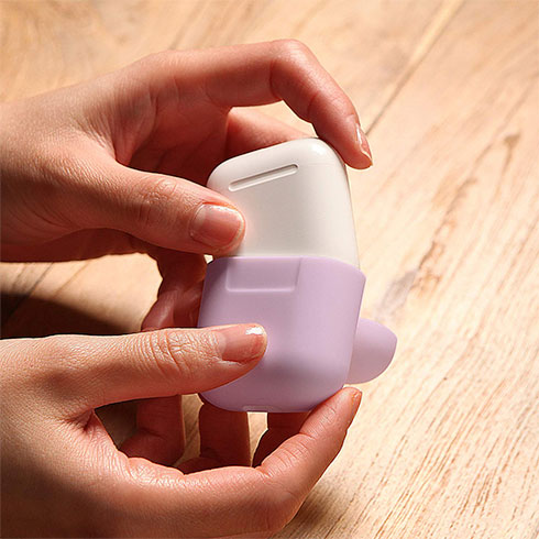 Elago Airpods Silicone Case-Lavender