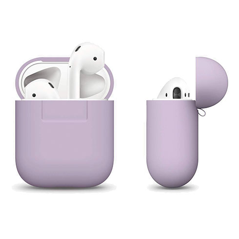 Elago Airpods Silicone Case-Lavender