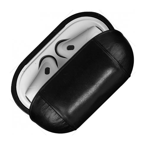 dbramante1928 Copenhagen kožený obal pro AirPods - černý