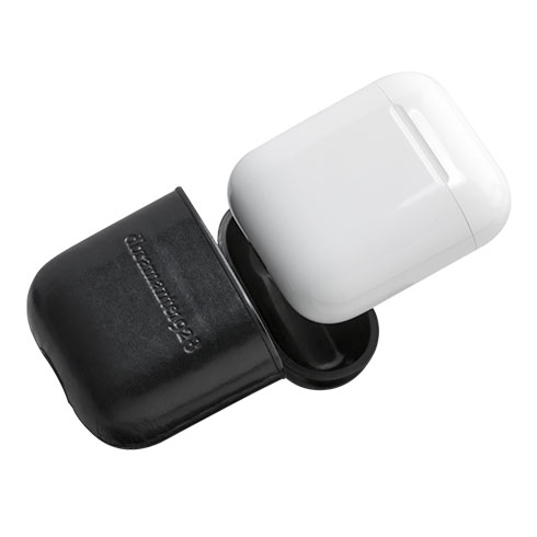 dbramante1928 Copenhagen kožený obal pro AirPods - černý