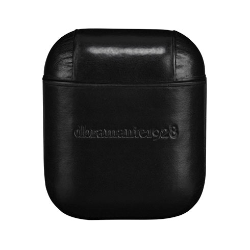 dbramante1928 Copenhagen kožený obal pro AirPods - černý