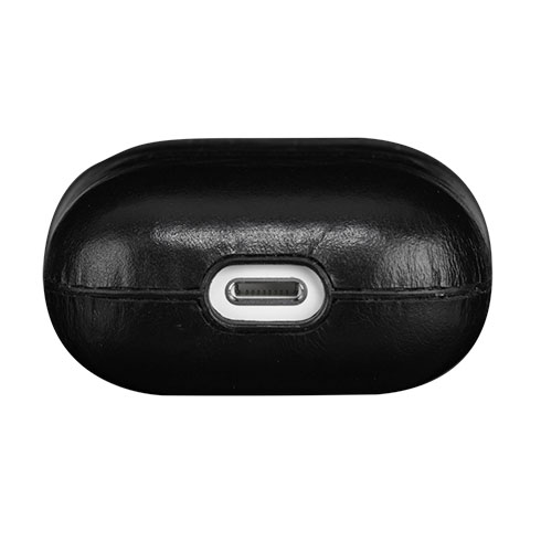 dbramante1928 Copenhagen kožený obal pro AirPods - černý