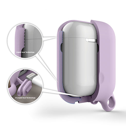 Elago Airpods Waterproof Hang Case - Lavender