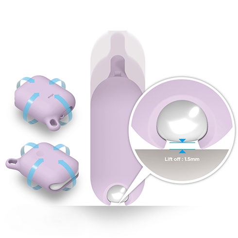 Elago Airpods Waterproof Hang Case - Lavender