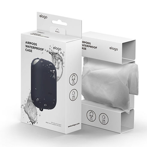 Elago AirPods Waterproof Case - Jean Indigo
