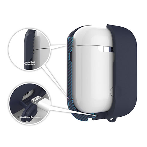 Elago AirPods Waterproof Case - Jean Indigo