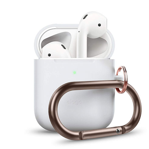 Elago Airpods Silicone Hang Case - Nightglow Blue