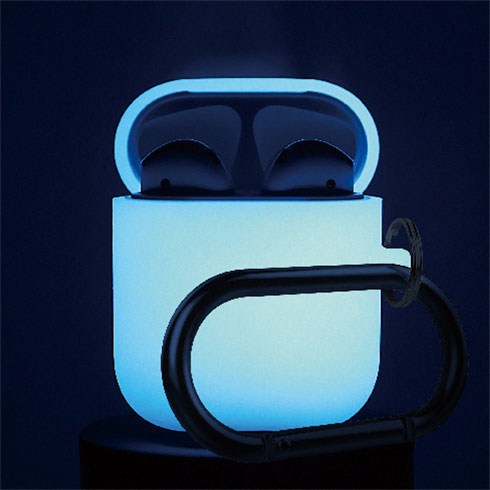 Elago Airpods Silicone Hang Case - Nightglow Blue