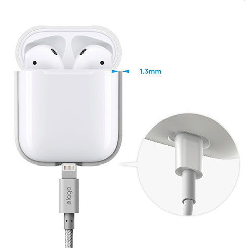 Elago Airpods Silicone Hang Case - Nightglow Blue