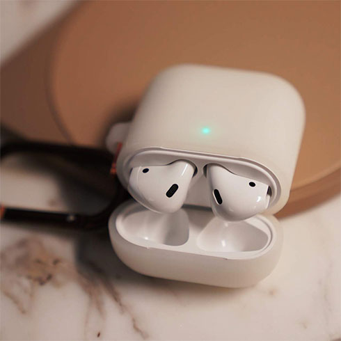 Elago Airpods Silicone Hang Case - Nightglow Blue