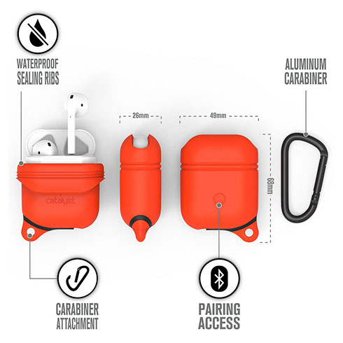 Catalyst puzdro Waterproof case pre AirPods - Sunset
