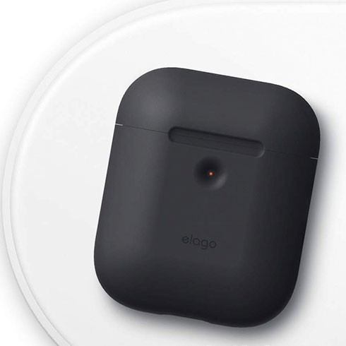 Elago Airpods 2 Silicone Case - Black