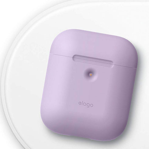 Elago Airpods 2 Silicone Case - Lavender