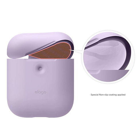 Elago Airpods 2 Silicone Case - Lavender