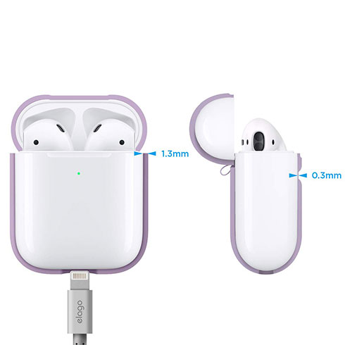 Elago Airpods 2 Silicone Case - Lavender