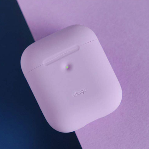Elago Airpods 2 Silicone Case - Lavender