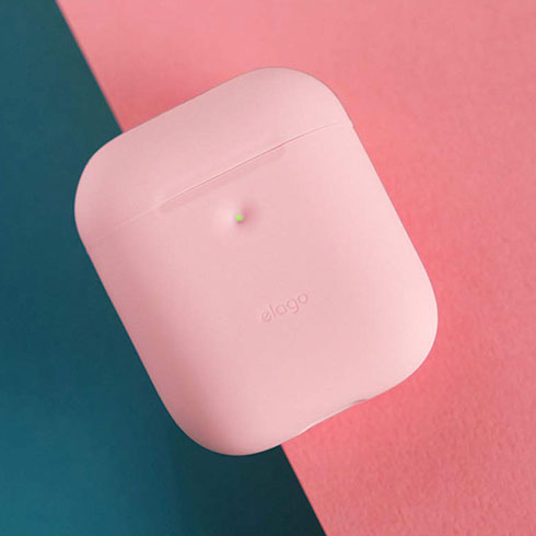 Elago Airpods 2 Silicone Case - Pink