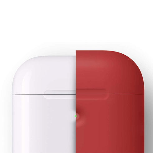 Elago Airpods 2 Silicone Case - Red
