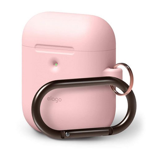 Elago Airpods 2 Silicone Hang Case - Pink
