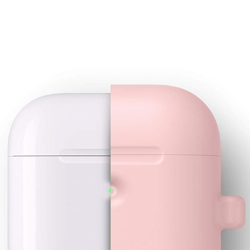 Elago Airpods 2 Silicone Hang Case - Pink