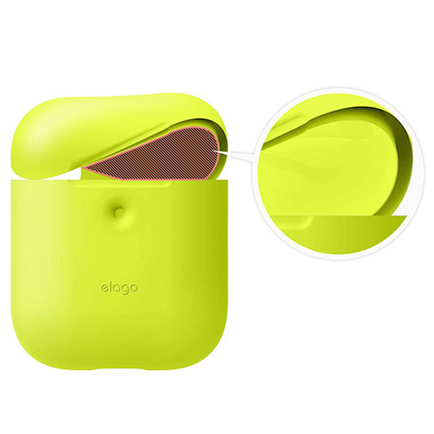 Elago Airpods 2 Silicone Case - Neon Yellow