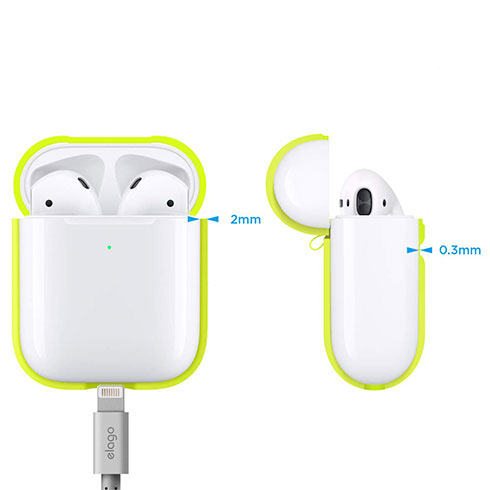 Elago Airpods 2 Silicone Case - Neon Yellow