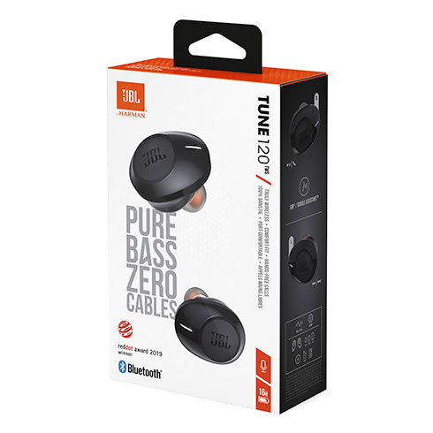 JBL Tune 120TWS Black sluchátka