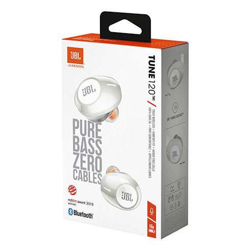 JBL Tune 120TWS White sluchátka