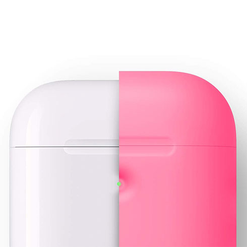 Elago Airpods 2 Silicone Case - Neon Hot Pink