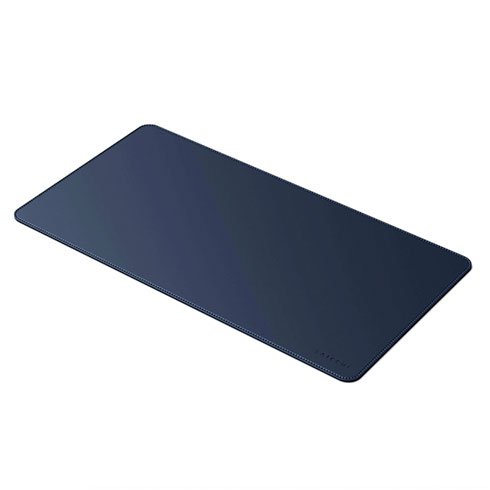 Satechi Eco Leather Desk Mat Blue