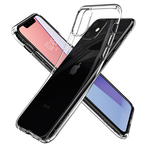 Spigen kryt Crystal Flex pro iPhone 11 - Crystal Clear
