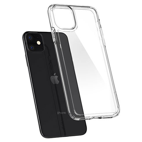 Spigen kryt Crystal Hybrid pre iPhone 11 - Crystal Clear