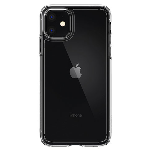Spigen kryt Crystal Hybrid pre iPhone 11 - Crystal Clear