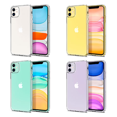 Spigen kryt Liquid Crystal pre iPhone 11 - Crystal Clear