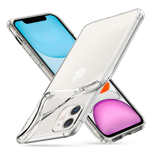 Spigen kryt Liquid Crystal pre iPhone 11 - Crystal Clear