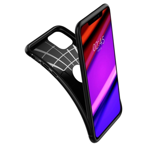 Spigen kryt Rugged Armor pre iPhone 11 - Black