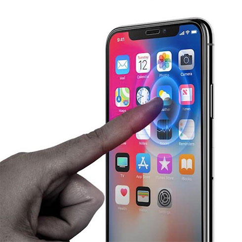 Spigen ochranné sklo Glass FC HD pre iPhone 11 Pro/XS - Black Frame