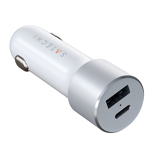 Satechi 72W Type-C PD Car Charger - White
