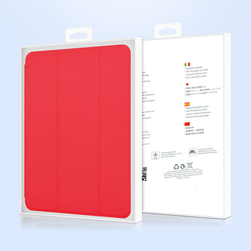 Devia puzdro Leather Case with Pencil Slot pre iPad 10.2" 2019/2020/2021 - Blue