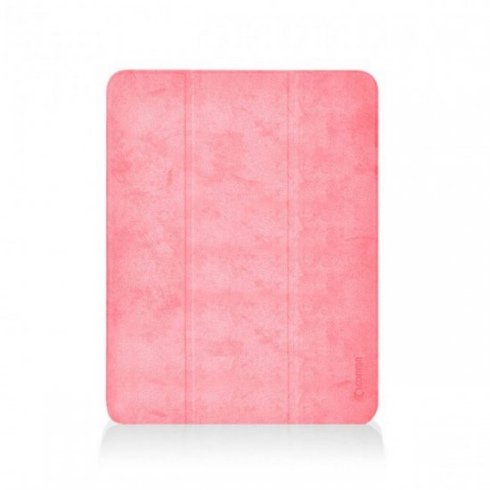 Comma puzdro Leather case with Pencil Slot pre iPad 10.2" 2019/2020/2021 - Pink