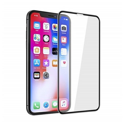 Devia ochranné sklo 3D Real Series pre iPhone 11 Pro/XS/X - Black Frame