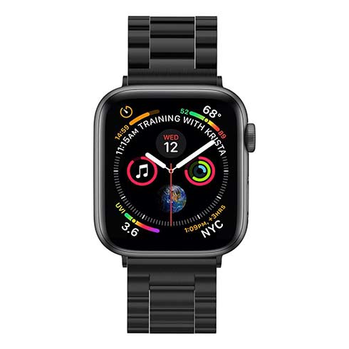 Spigen remienok Modern Fit pre Apple Watch 44/45/46mm - Black