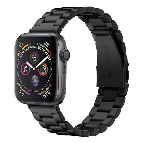 Spigen remienok Modern Fit pre Apple Watch 44/45/46mm - Black