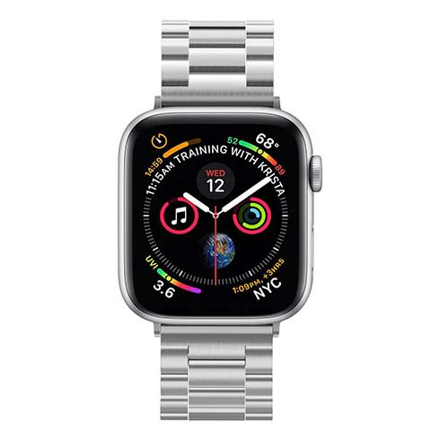 Spigen remienok Modern Fit pre Apple Watch 44/45/46mm - Silver
