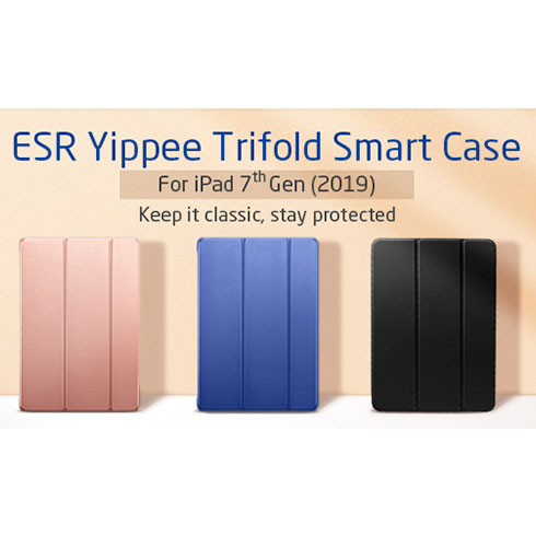 ESR puzdro Color Edition Case pre iPad 10.2" 2019/2020/2021 - Black