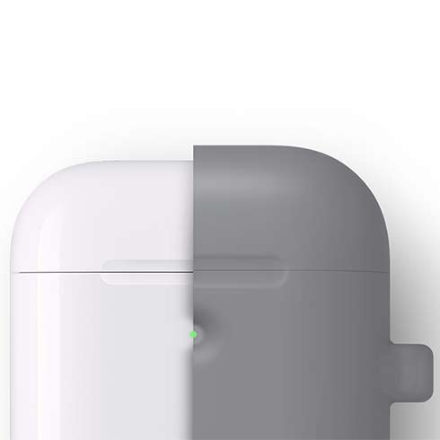Elago Airpods 2 Silicone Hang Case - Medium Gray